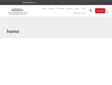 Tablet Screenshot of paxonrevivalcenter.com
